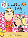 Imagen de portada para Help! I Really Mean It!